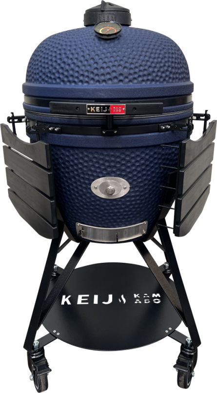 Keij kamado 21 inch legend — blauw