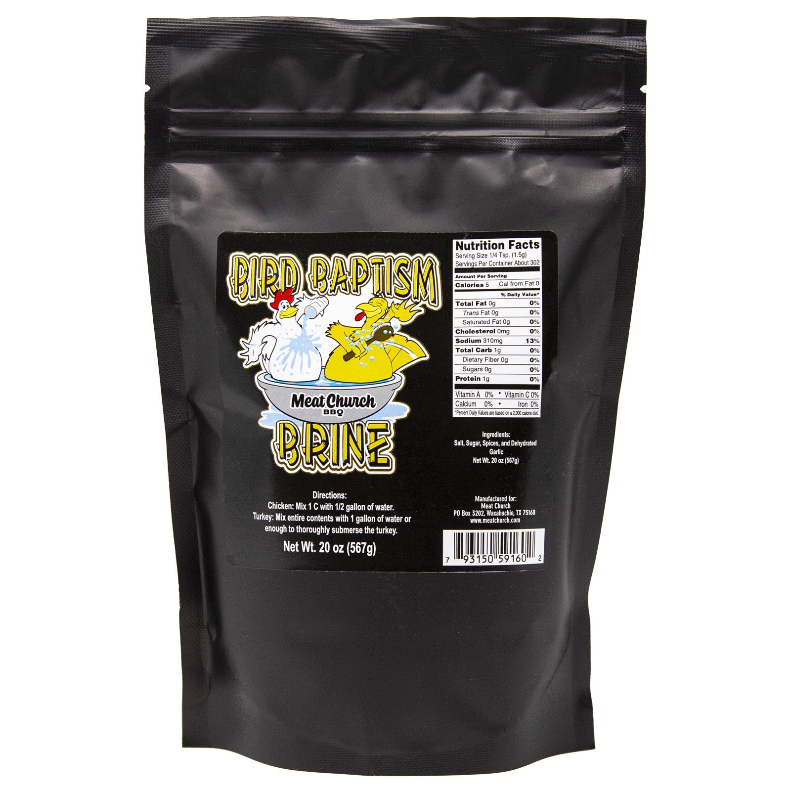 Meat Church Baptism Brine 20oz-567gr