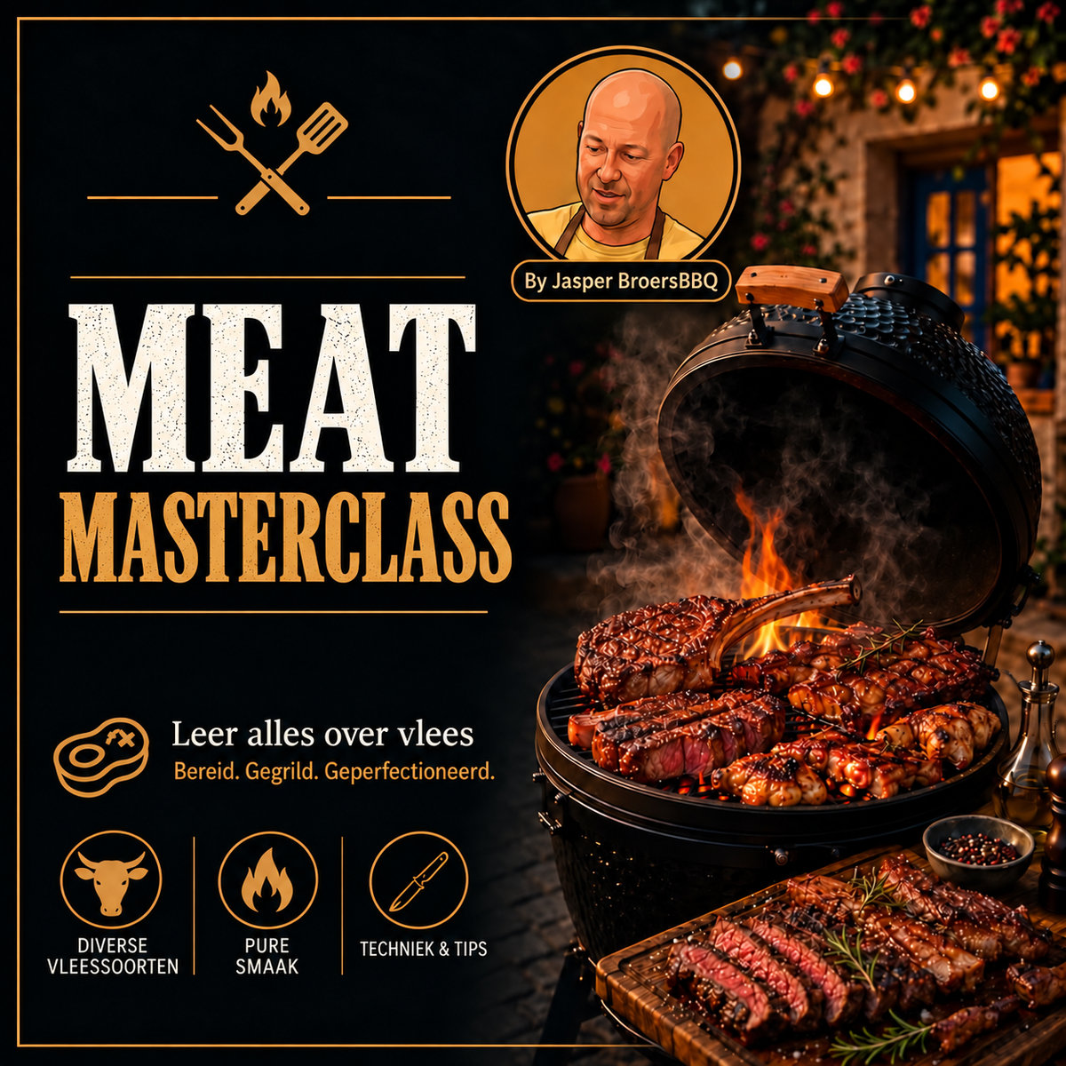 Meat Masterclass BBQ Workshop - 15 Januari 2027