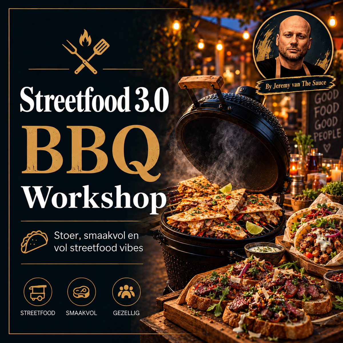 Streetfood 3.0 BBQ Workshop - 8 Mei 2027