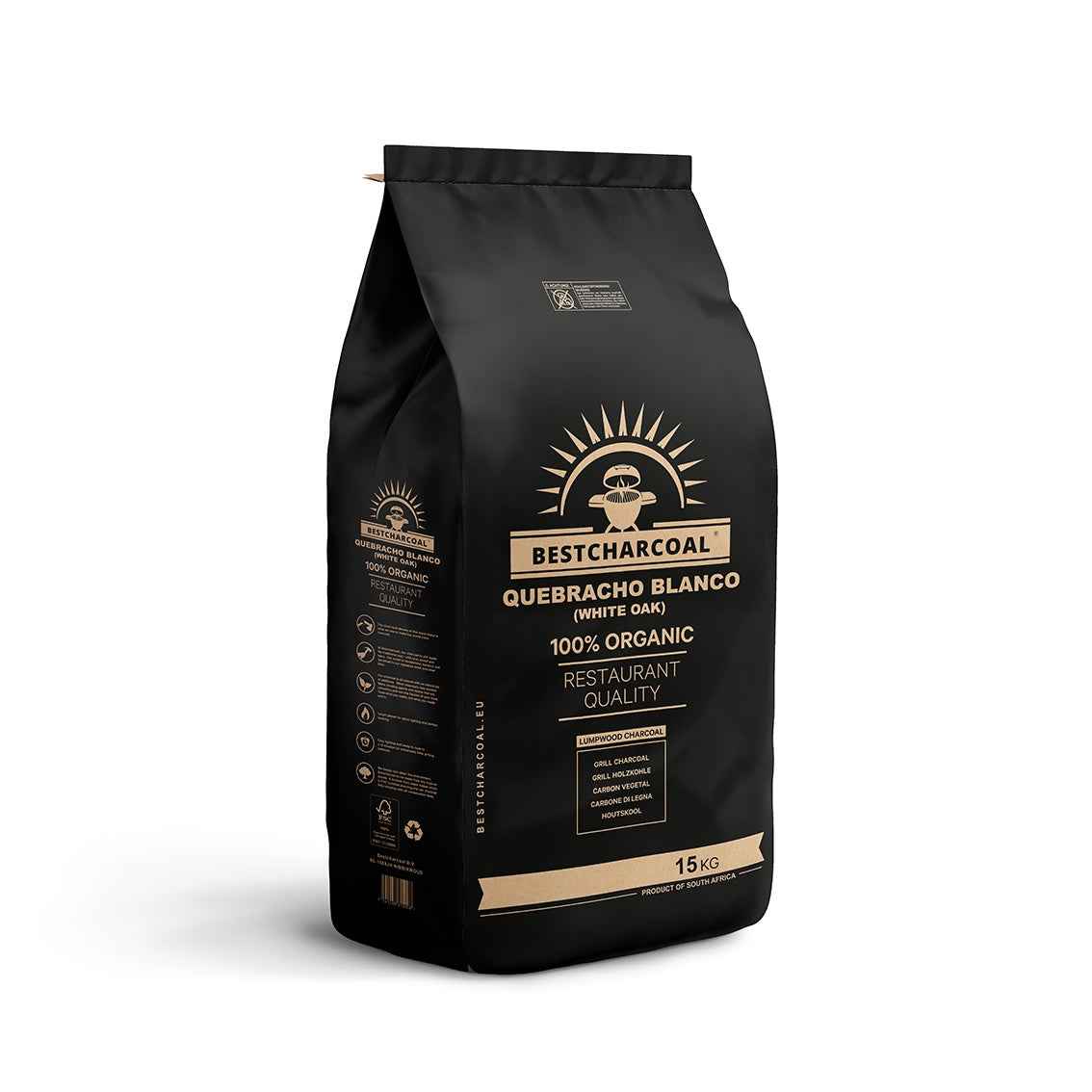 Bestcharcoal Quebrancho blanco 15kg