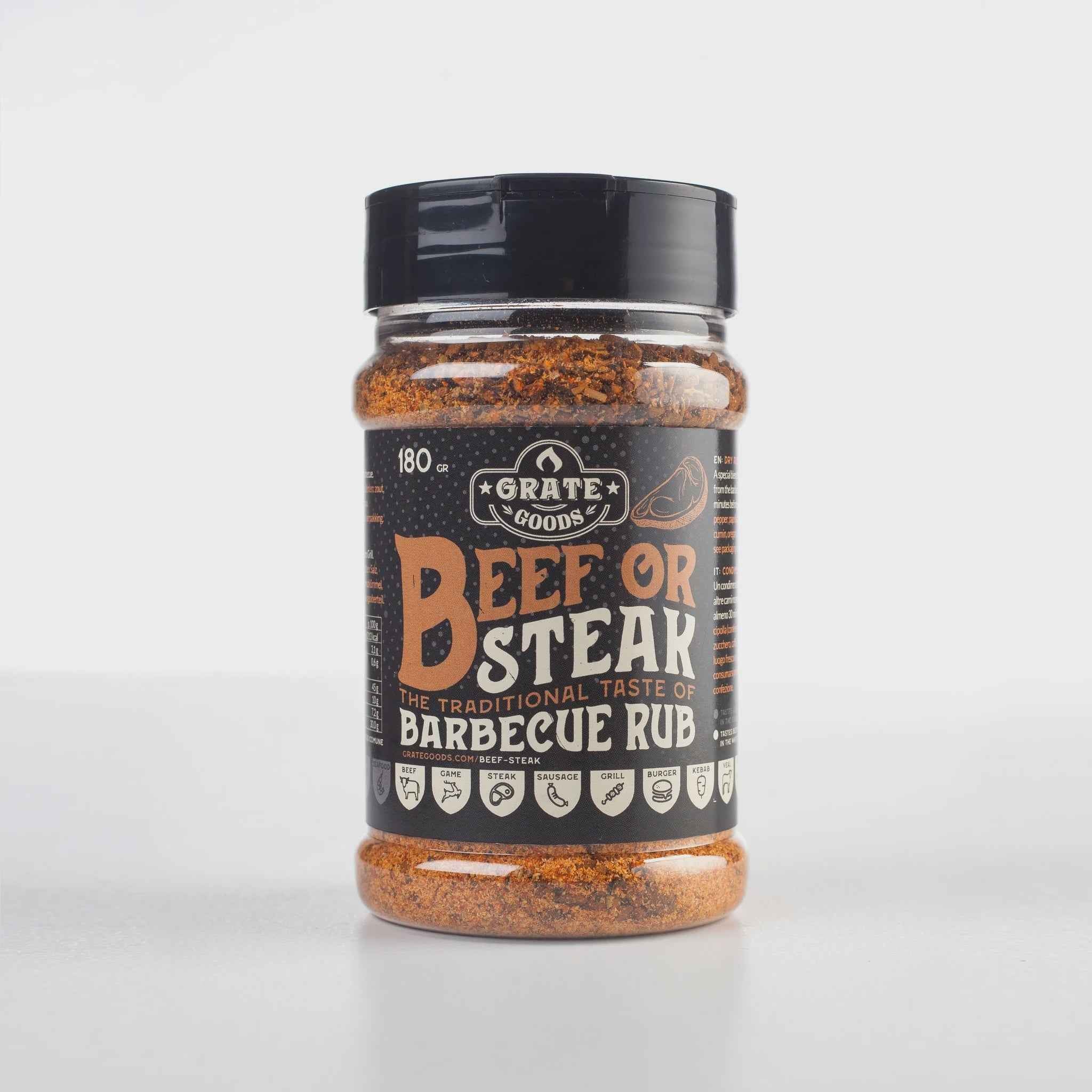 Grate Goods Premium Beef or Steak BBQ Rub 180gr