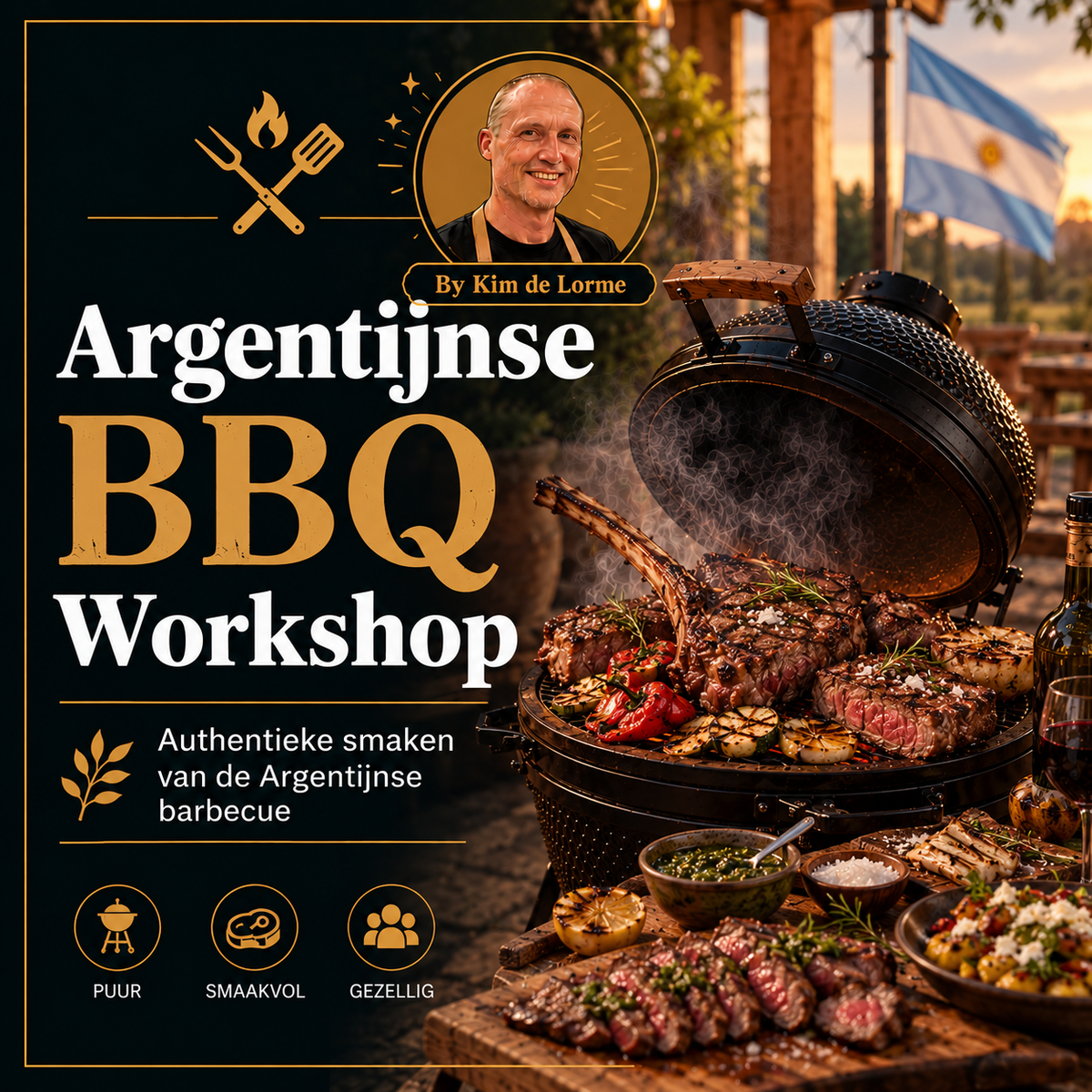 Argentijnse BBQ Workshop - 14 maart 2027
