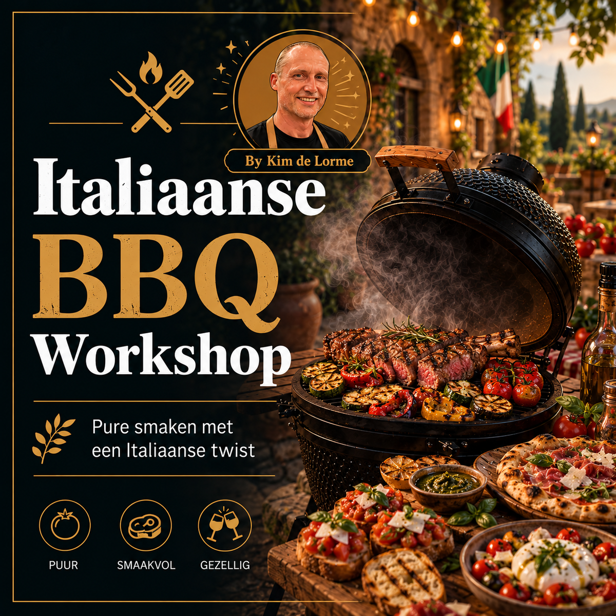 Italiaanse BBQ Workshop - 21 Maart 2027