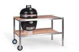 Monolith LeChef teakhouten & RVS tafel