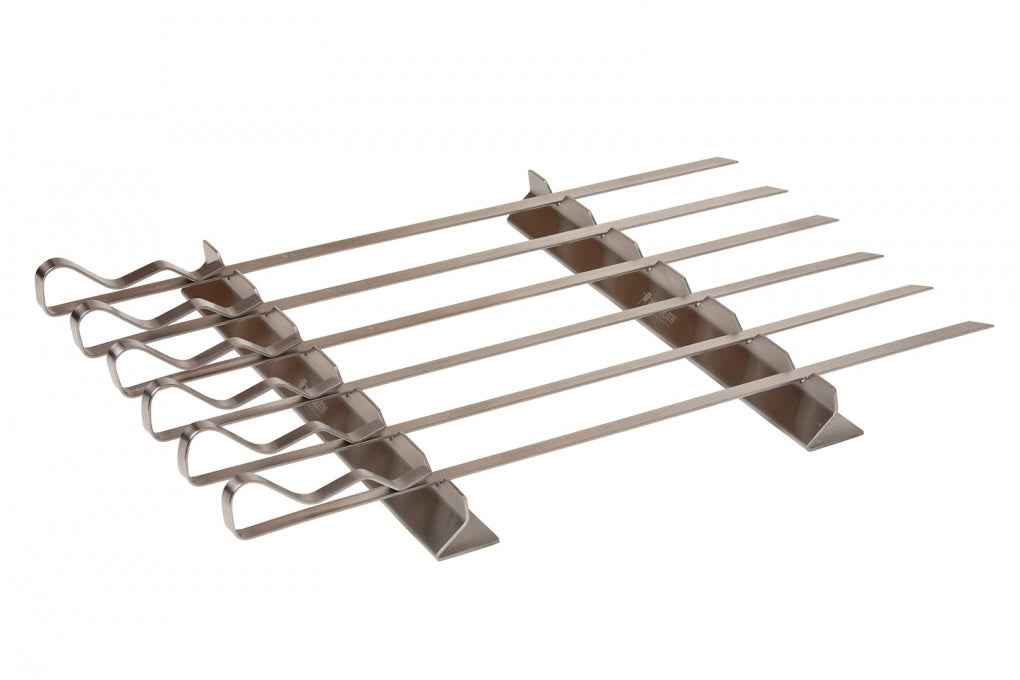Monolith barbecuespiesen & houder RVS